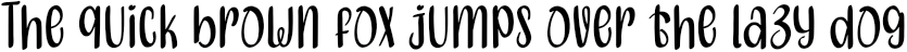 Example 1 of  Font