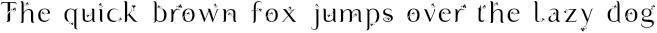 Example 1 of  Font