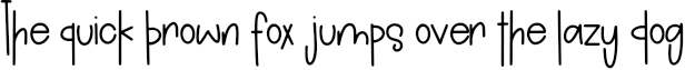Example 1 of  Font