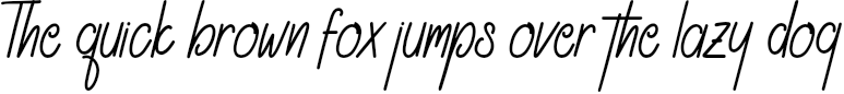 Example 2 of  Font