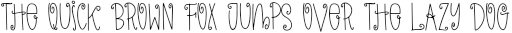 Example 1 of  Font