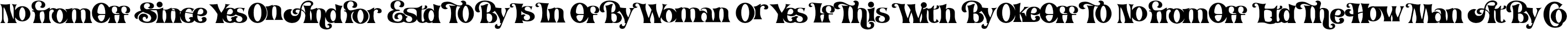 Example 1 of  Font