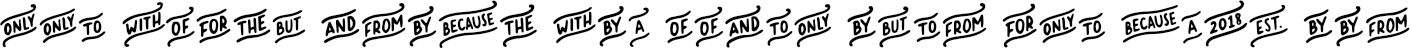 Example 3 of  Font