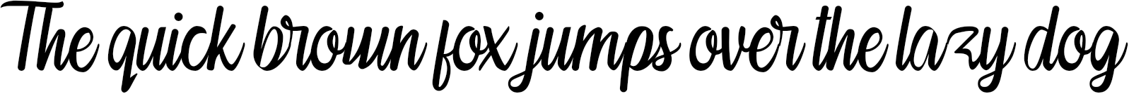 Example 1 of  Font