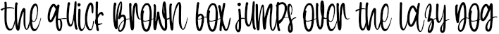Example 1 of  Font