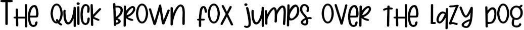 Example 5 of  Font