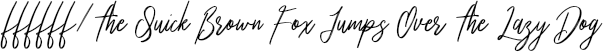 RupsScript-Regular preview for Rups Script - SVG Font