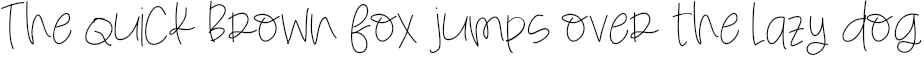 Example 1 of  Font