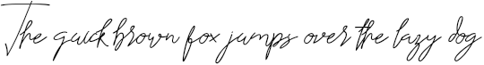 Example 1 of  Font