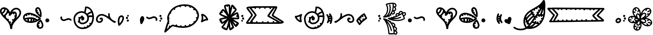 Example 2 of  Font