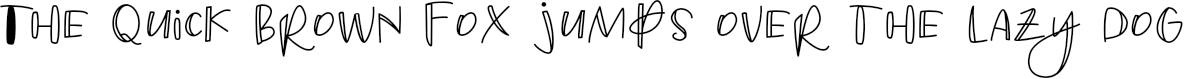 Example 1 of  Font