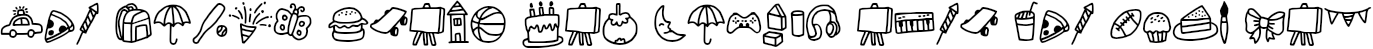 Example 1 of  Font