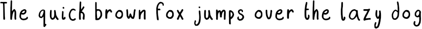Example 7 of  Font