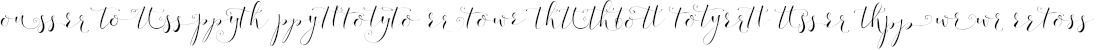 Example 2 of  Font