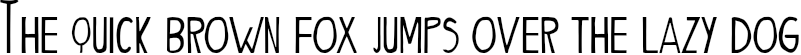 Example 3 of  Font
