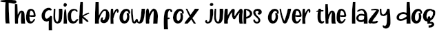 Example 1 of  Font