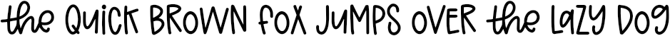 Example 1 of  Font