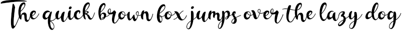 Example 1 of  Font