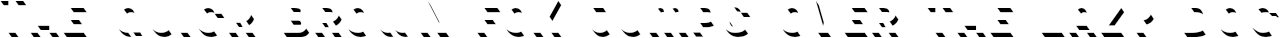 Example 3 of  Font