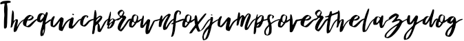 Example 1 of  Font