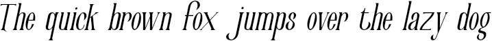 Example 2 of  Font