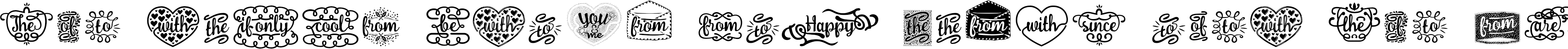 Example 2 of  Font