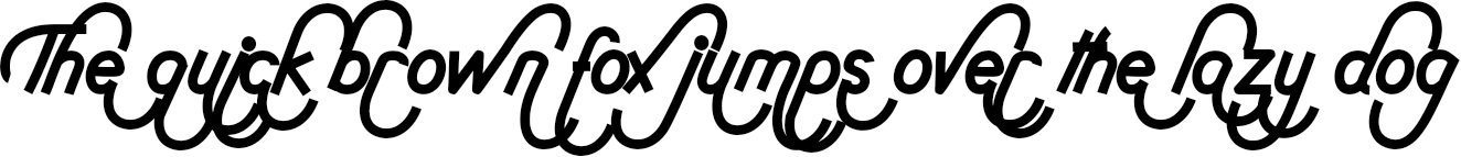 Example 2 of  Font