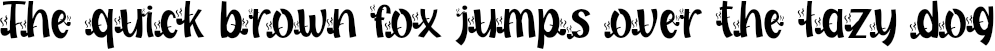 Example 22 of  Font