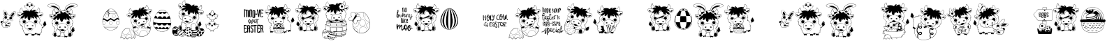 Example 1 of  Font