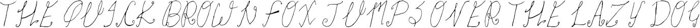 Example 2 of  Font