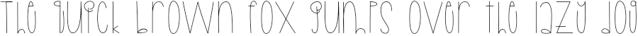 Example 2 of  Font