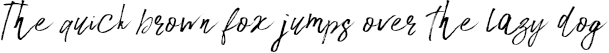 Example 2 of  Font