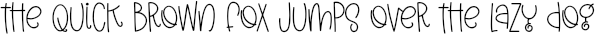 Example 1 of  Font