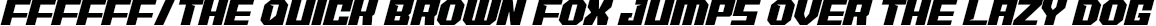 MONOCOQUE-Italic preview for MONOCOQUE - Gaming Font