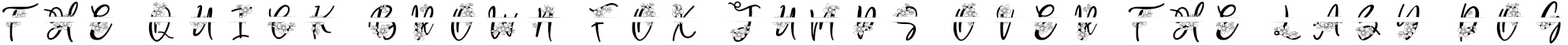 Example 1 of  Font