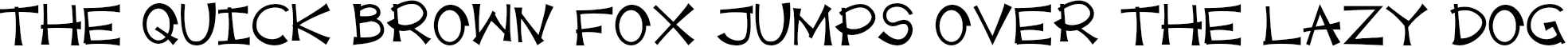 Example 1 of  Font