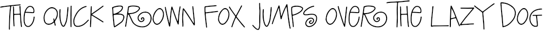 Example 1 of  Font