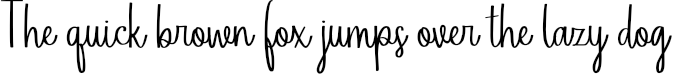 Example 2 of  Font