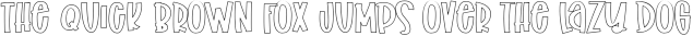 Example 2 of  Font