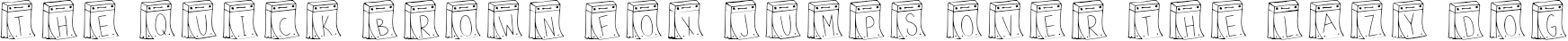 Example 1 of  Font