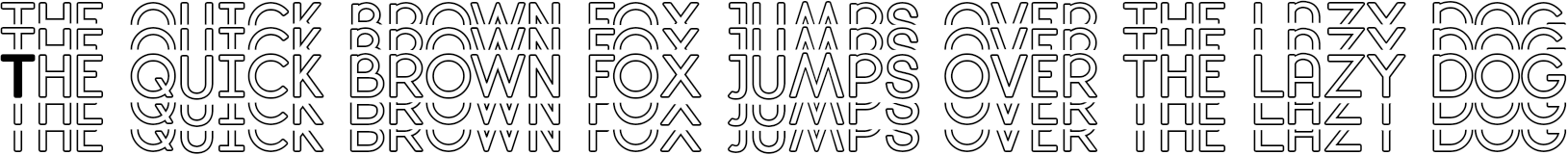 Example 1 of  Font