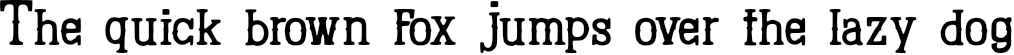 Example 1 of  Font