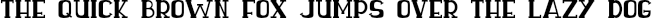 Example 1 of  Font