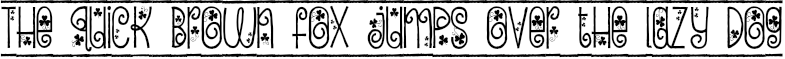 Example 25 of  Font