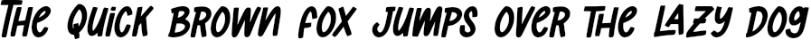 Example 2 of  Font