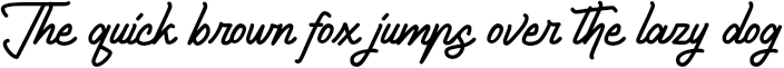 Example 1 of  Font