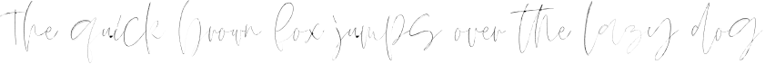 Example 1 of  Font