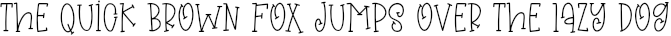 Example 1 of  Font