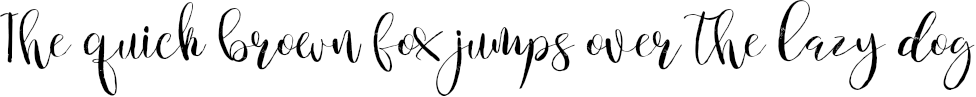 Example 1 of  Font
