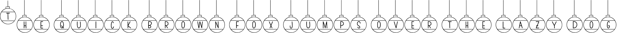 Example 1 of  Font